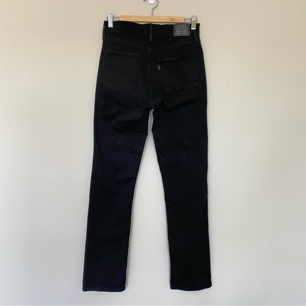 Levi's Women's Straight Leg Jeans - Black - Picture 5 of 16